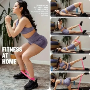 Fitness Elastic Resistance Bands for Home Training & Yoga