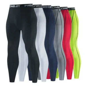 Men's Compression Running Leggings Quick Dry Training Joggers