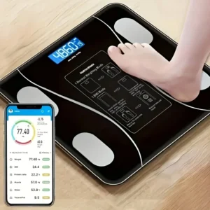 Digital Body Scale With Backlit LED Display Ideal for Weight Management & Fitness