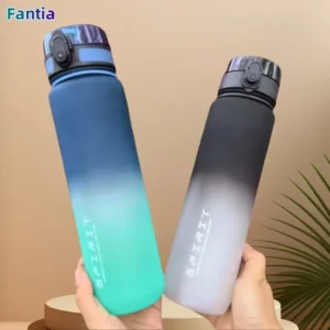 Large Capacity Sports Water Bottle Leak Proof  500ML/1000ML