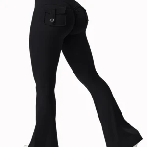Women's High-Waisted Tummy-Control leggings with Pockets