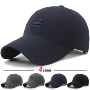 4 Colors Soft Top Baseball Hat for Men and Women