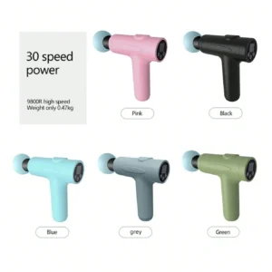 Powerful Fascia Massage Gun – Deep Tissue Percussion Massager for Full Body Muscle Recovery