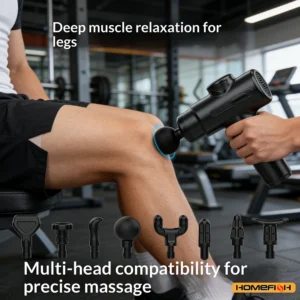 Deep Tissue Massage Gun – Full Body Muscle Recovery & Pain Relief Device