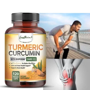 FlexRelief™ Curcumin Capsules with Black Pepper – Joint Support, Mobility & Daily Recovery Supplement