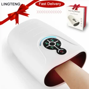 ReviveRelief™ Hand Recovery Massager with Heat & Compression for Arthritis & Carpal Tunnel