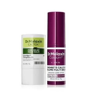 Cactus Cooling Multi Balm Duo – Pore Refining, Firming & Hydrating Skincare Set